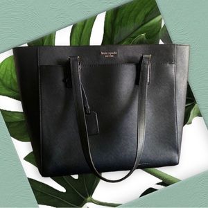 Black Kate Spade tote bag
